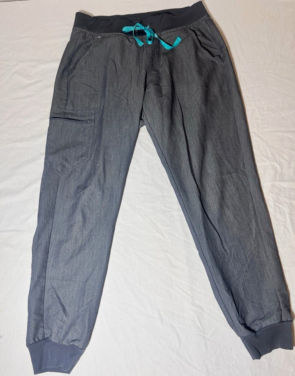 FIGS Technical Collection Women's Scrub Jogger Pants Gray Size M W18SW2005